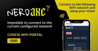 WiFi config portal